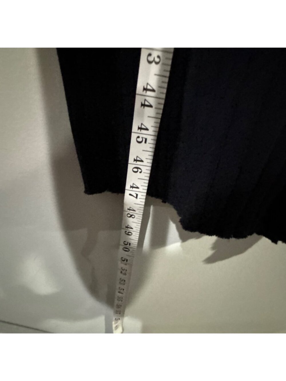 Vince Navy Ribbed Racer Back Dress Size M - Picture 2 of 6